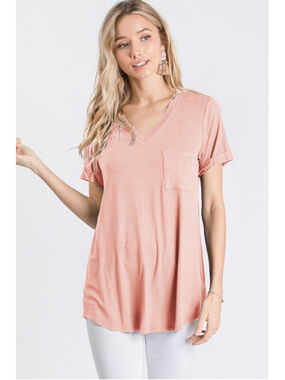NWOT Heimish Plus Size Short Sleeve Round Neck Top size 3X